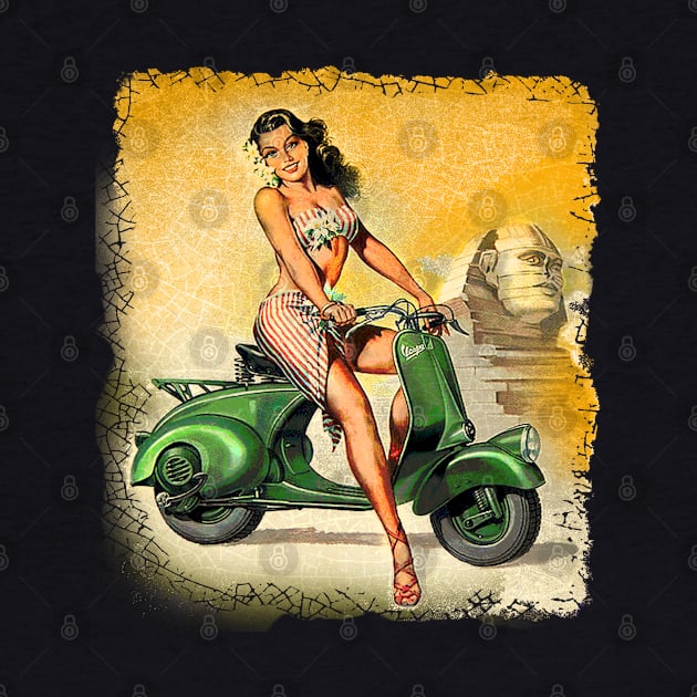 Vespa Sphynx by Midcenturydave